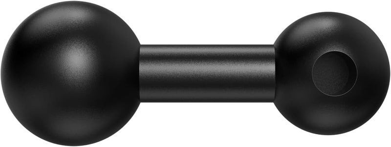 iGoevo 20mm to 17mm Ball Mount Adapter – TPU Anti-Slip Base for Stable Installation, Compatible with Garmin GPS, Phone, and Vehicle Mounts - Image 1